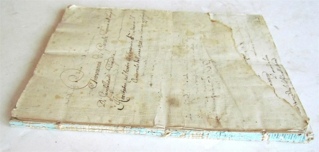 1760 MANUSCRIPT OPERA Giovanni Di Giscala Tiranno Del Tempio Di Gerusalemme - 2