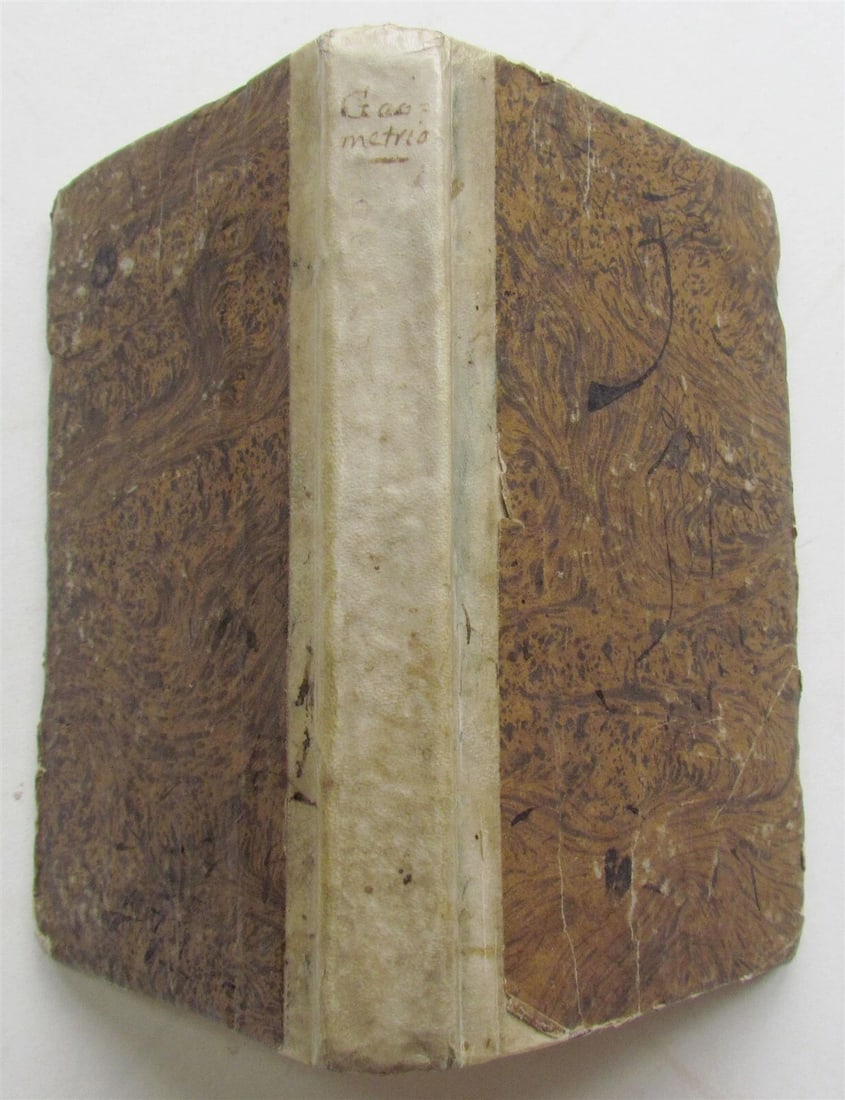 1781 GEOMETRY antique ILLUSTRATED Pratica di Geometria in carta e in campo - 2