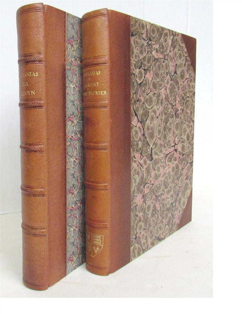 1731 Pausanias ou Voyage de La Grece antique in French ILLUSTRATED - 2