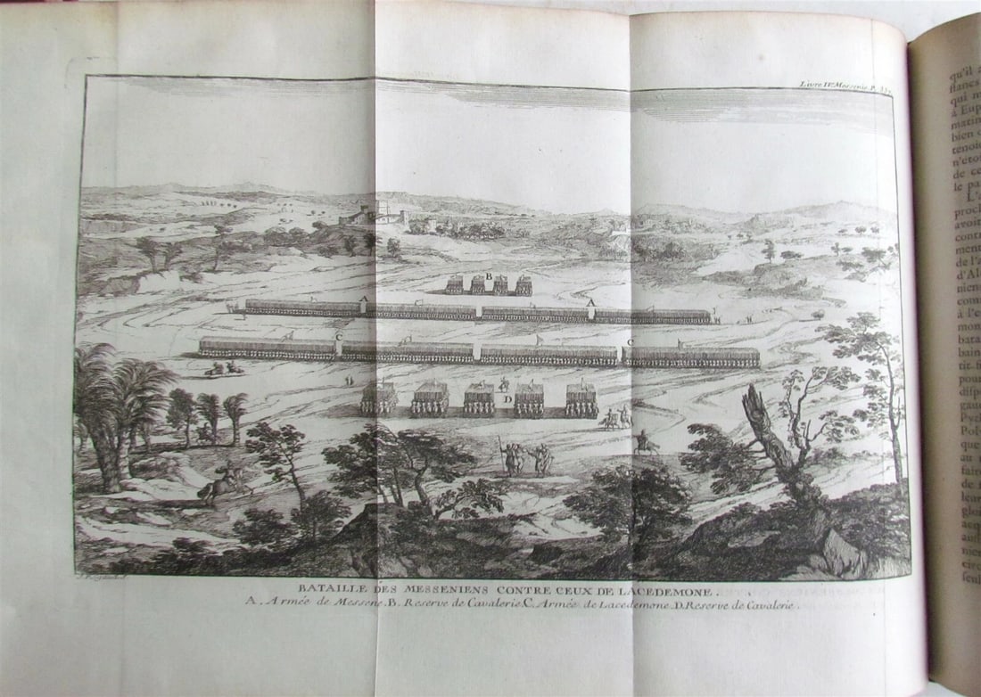 1731 Pausanias ou Voyage de La Grece antique in French ILLUSTRATED - 8