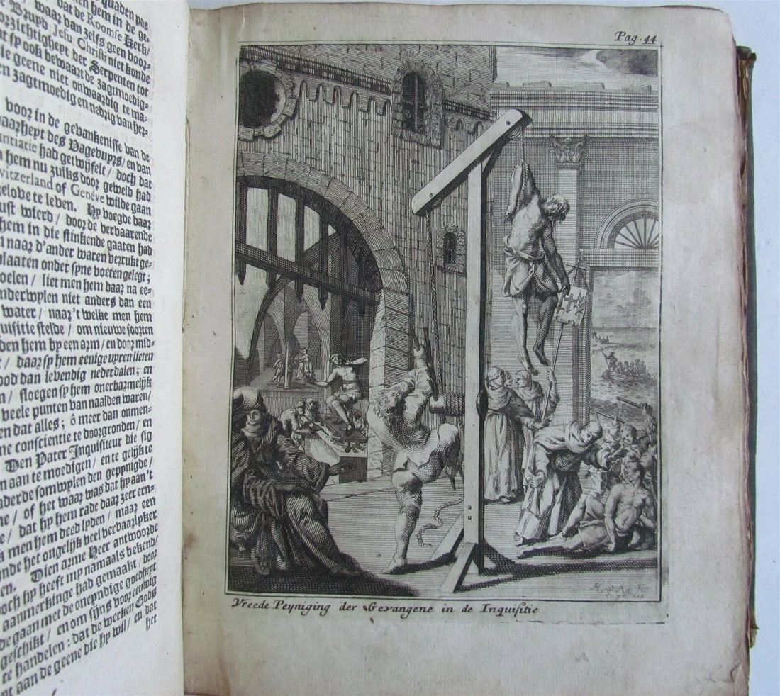 1700 ROMAN CHURCH HISTORY FRANCE ITALY GERMANY SWITZERLAND ILLUSTRATED antique - 3
