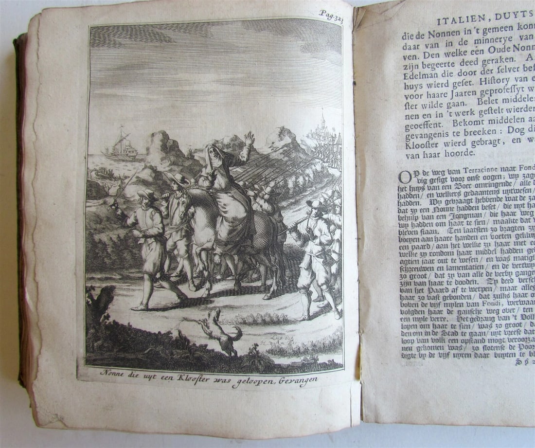 1700 ROMAN CHURCH HISTORY FRANCE ITALY GERMANY SWITZERLAND ILLUSTRATED antique - 7