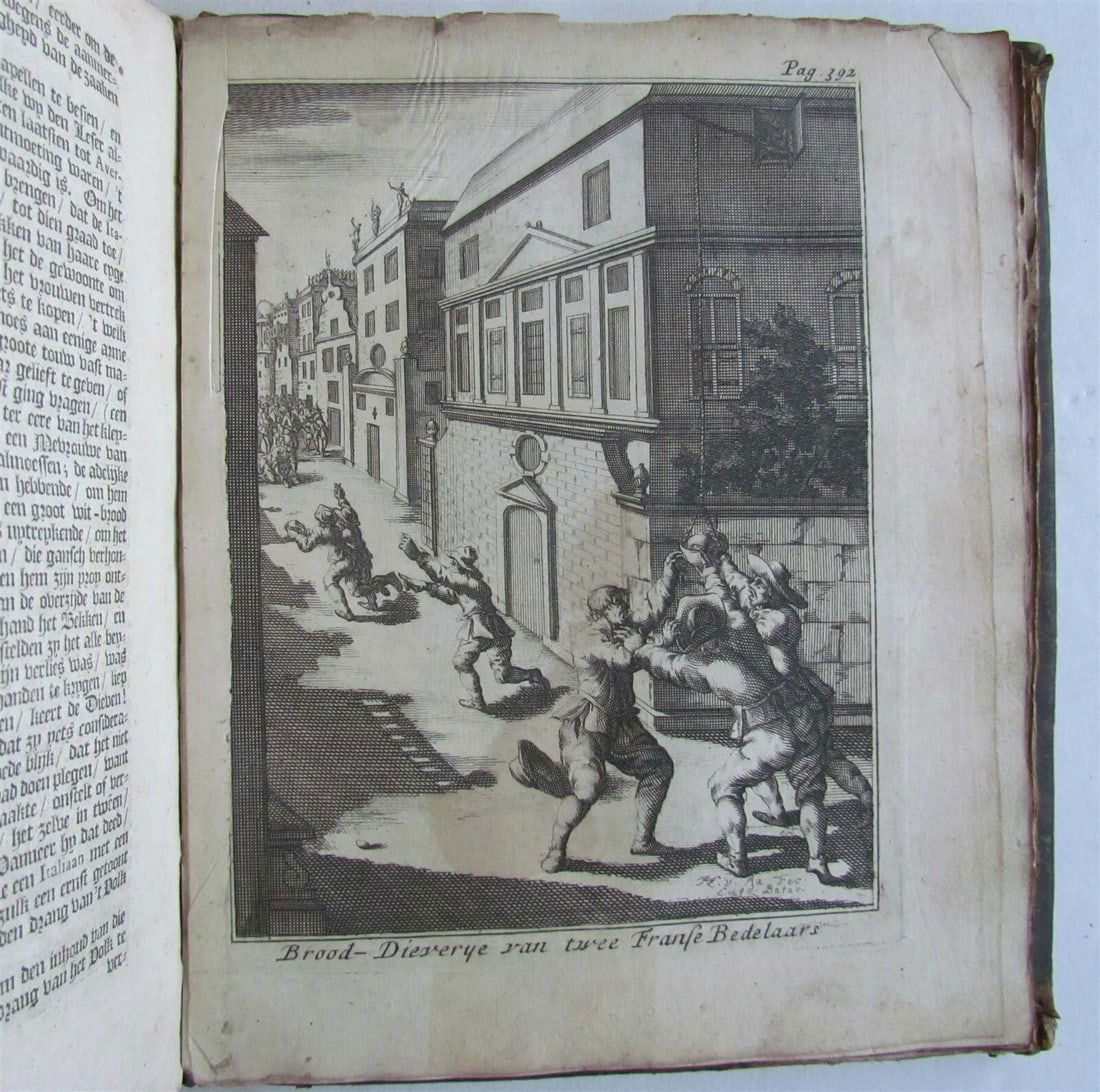 1700 ROMAN CHURCH HISTORY FRANCE ITALY GERMANY SWITZERLAND ILLUSTRATED antique - 8