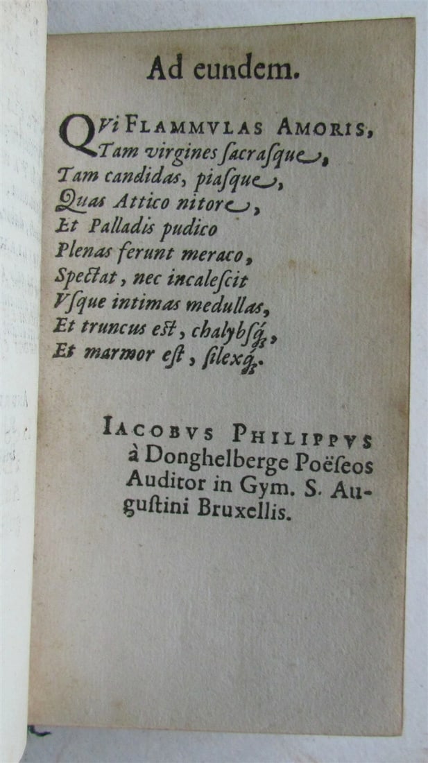 1629 ILLUSTRATED Flammulae Amoris S.P. Augustini versibus et iconibus antique - 4