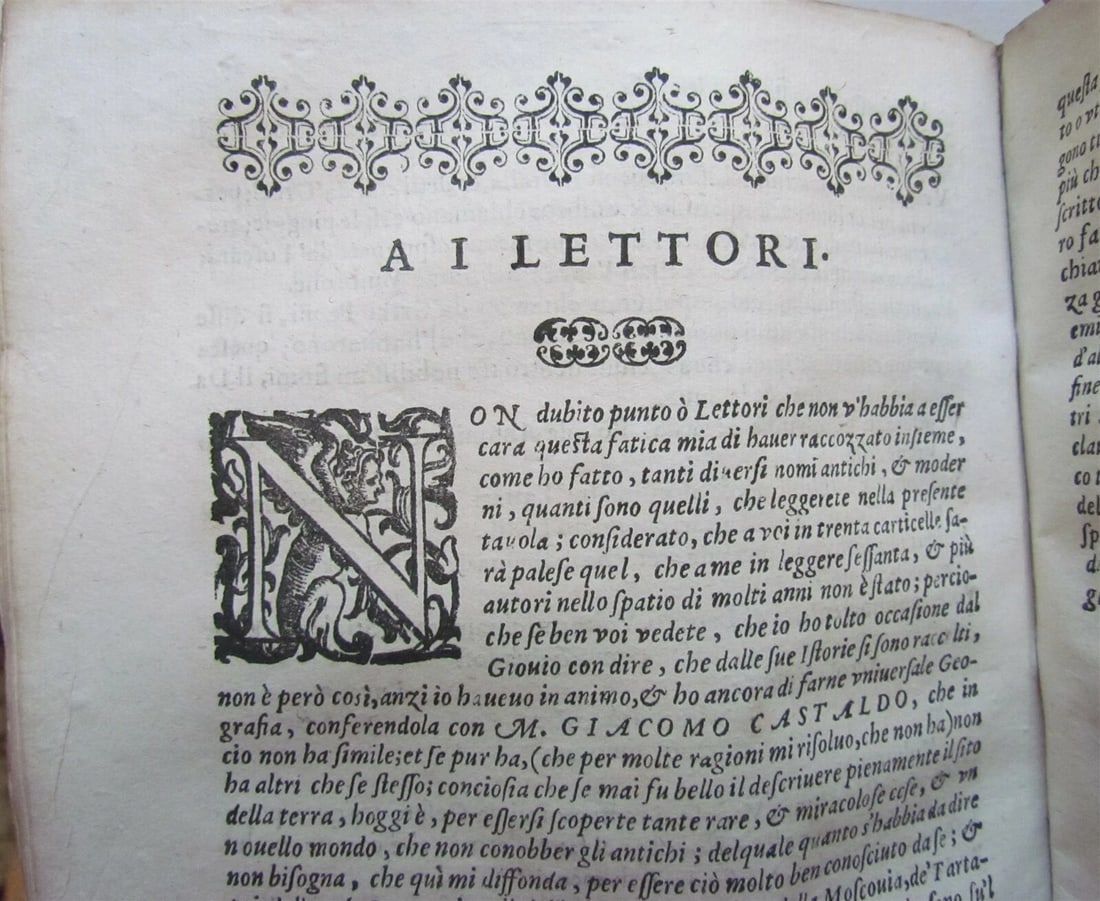 1608 MEDIEVAL HISTORY by Paolo Giovio antique 17h cent LA SELVA DI VARIA ISTORIA - 6