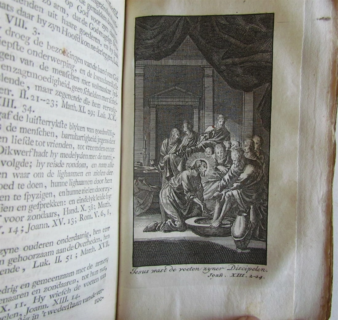 1746 ILLUSTRATED JEWISH SCRIPTUAL HISTORY antique 27 engravings - 10