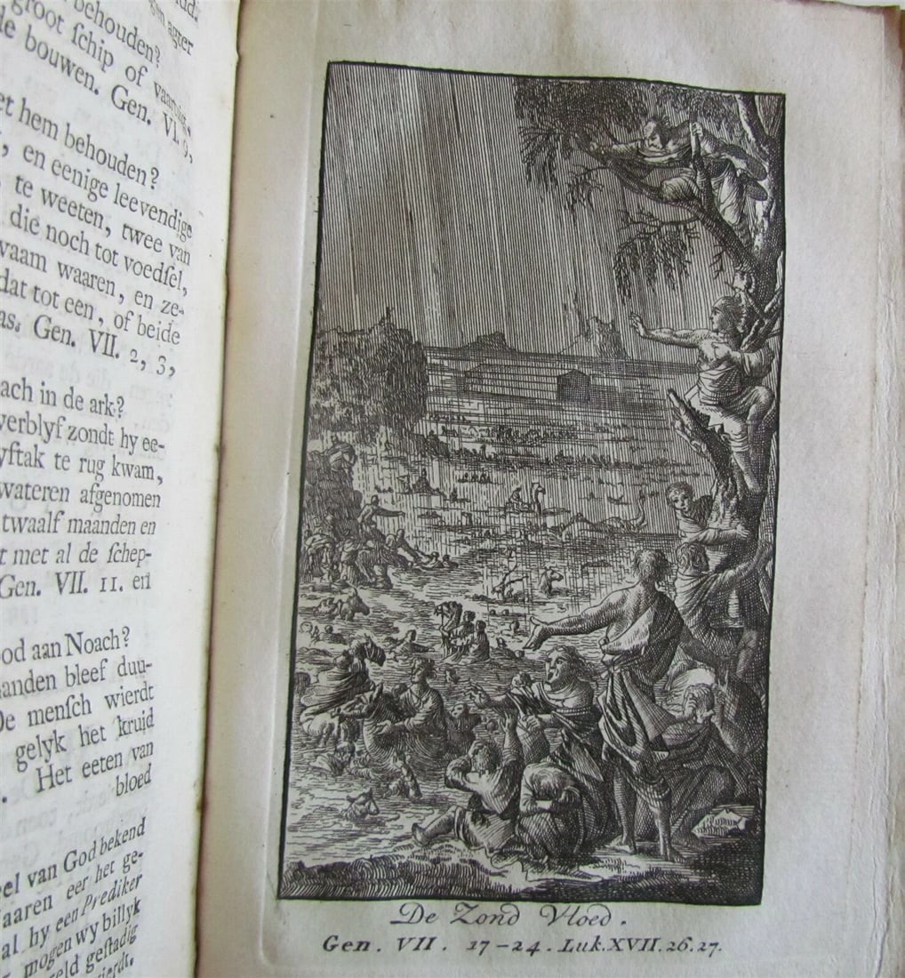 1746 ILLUSTRATED JEWISH SCRIPTUAL HISTORY antique 27 engravings - 6