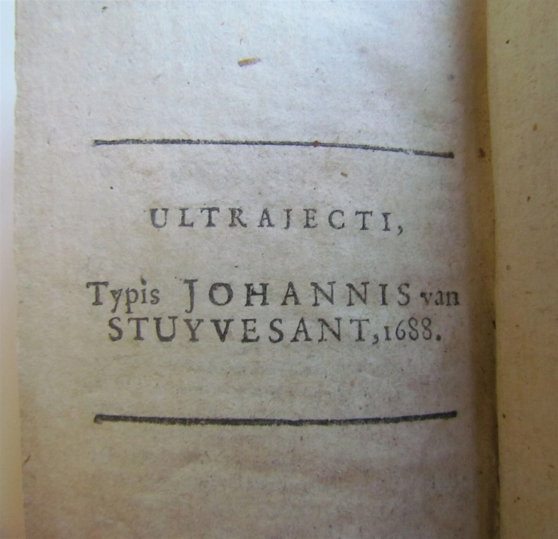 1688 GREEK BIBLE NEW TESTAMENT antique NOVUM TESTAMENTUM - 7