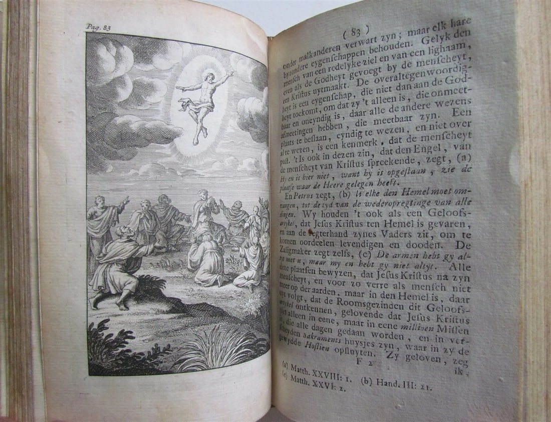 1727 3 VOLUMES FRAUDS of ROMISH MONKS & PRIESTS ANTIQUE VELLUM illustrated - 10