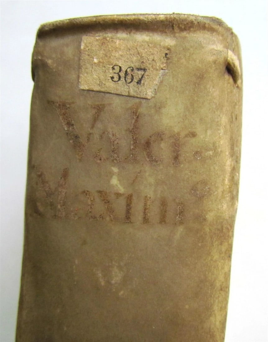 1575 PLANTIN PUBLISHING VALERIUS MAXIMUS VELLUM antique 16th Century - 8