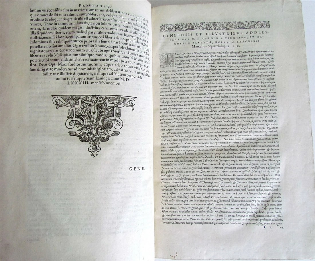 1588 CICERO NIZOLIUS SIVE THESAURUS CICERONIANUS antique FOLIO 16th CENTURY - 4