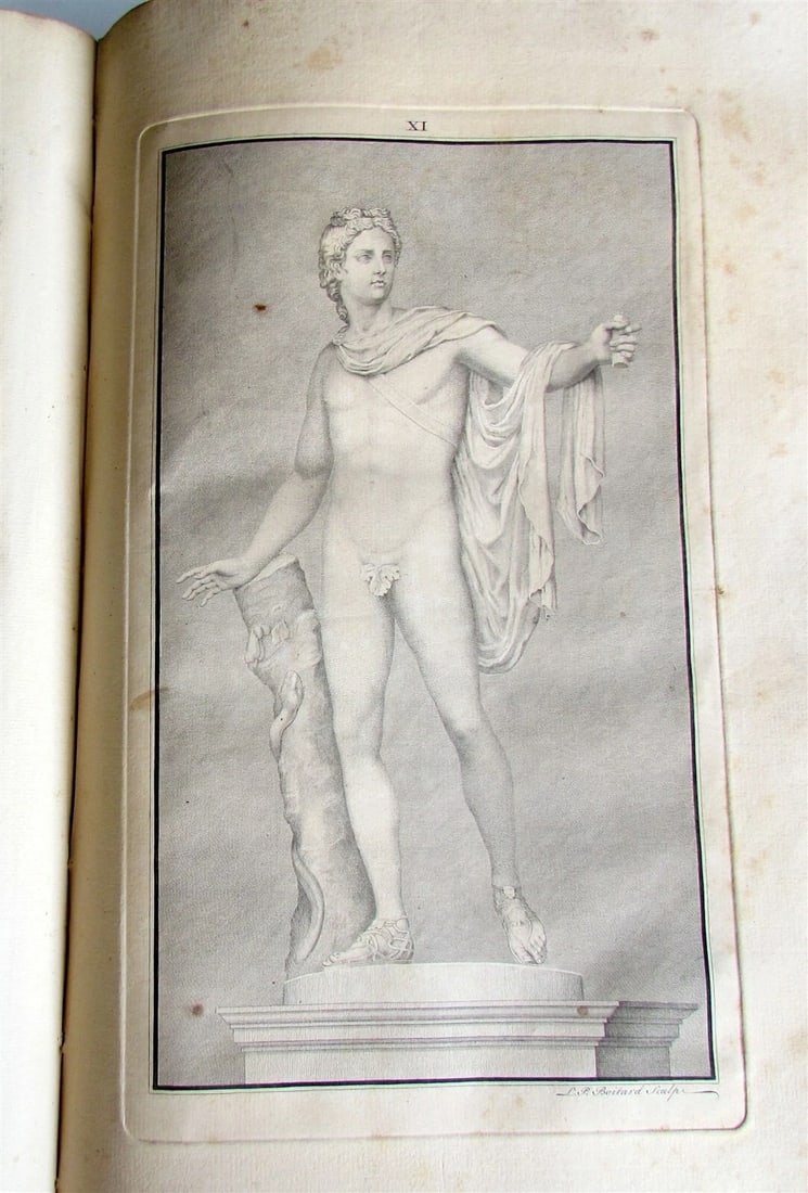1747 POLUMETIS ILLUSTRATED ROMAN POETRY ANCIENT ARTISTS antique FOLIO in ENGLISH - 6