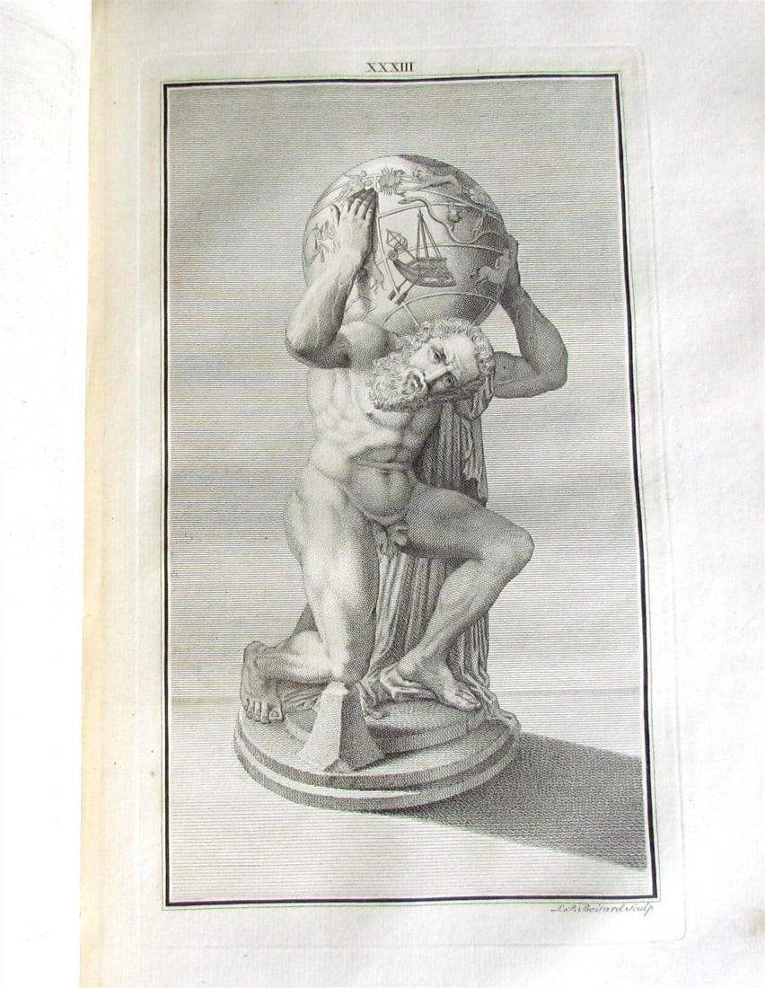 1747 POLUMETIS ILLUSTRATED ROMAN POETRY ANCIENT ARTISTS antique FOLIO in ENGLISH - 9