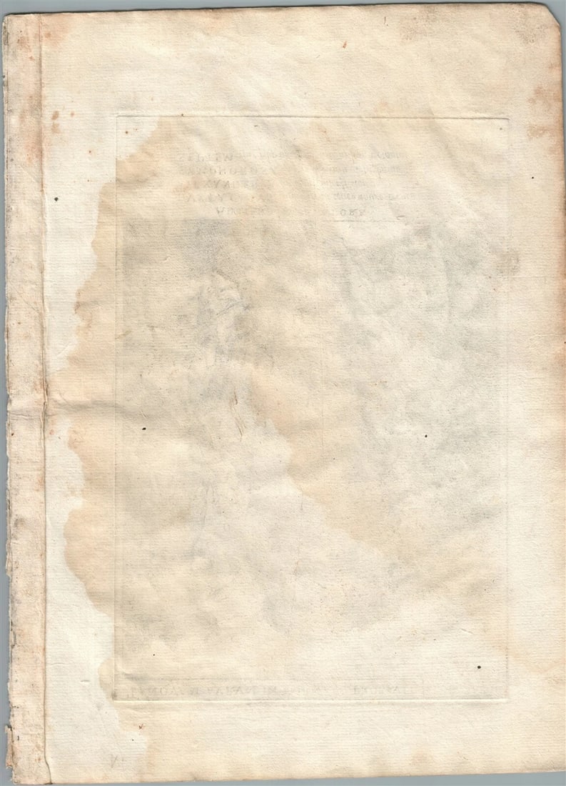 1585 ENGRAVING MARTYRDOM SCENE by CAVALIERI Ecclesiae militantis triumphi # 9 - 2