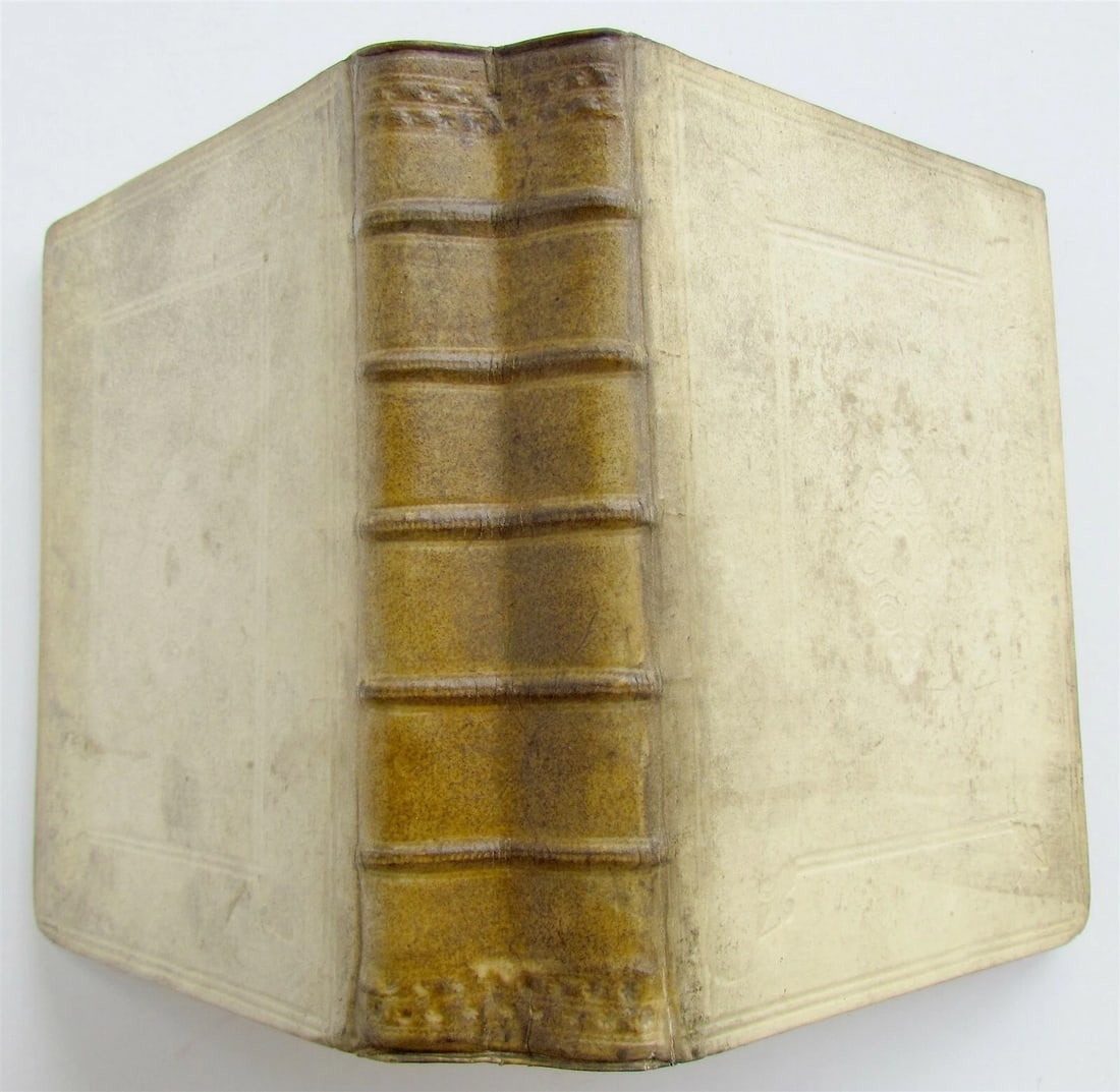 1767 HERMAN VENEMA Commentarius ad Psalmos antique VELLUM BINDING in LATIN - 2