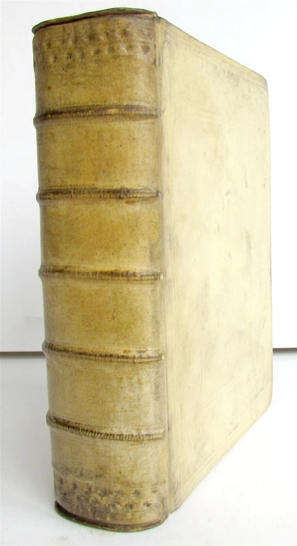 1765 Commentarius ad Psalmos by HERMAN VENEMA antique VELLUM BINDING in LATIN - 2