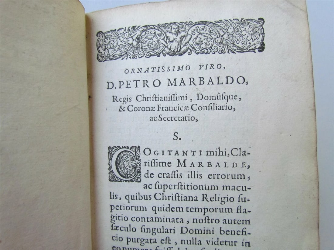 1642 Ioannis Dallaei De Imaginibus antique VELLUM BINDING ELZEVIR PUBLISHING - 4