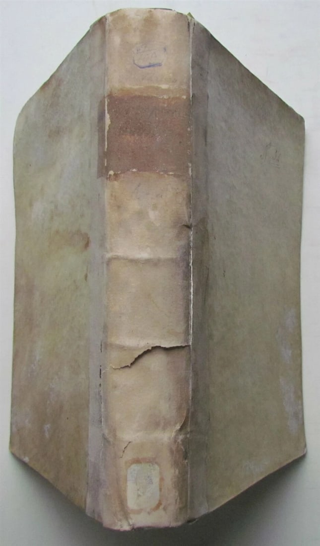 1690 VELLUM BINDING 2 FOLIO VOLUMES PROMPTUARIUM SCOTICUM C. FRANCISCI ANTIQUE - 5