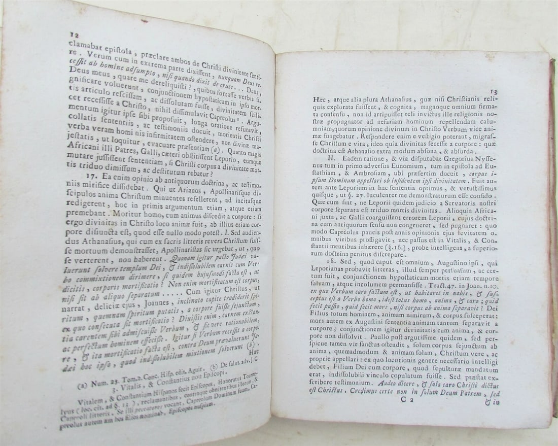 1760 VELLUM BINDING BEATITUDINE ANTE CHRITSI MORTEM OPUS ANTIQUE - 7