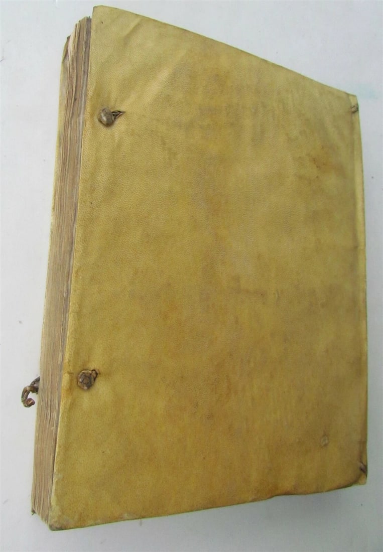 1769 VELLUM BOUND SPICILEGIUM CATECHETICO CONCIONATORIUM by J.CLAUS antique book - 4