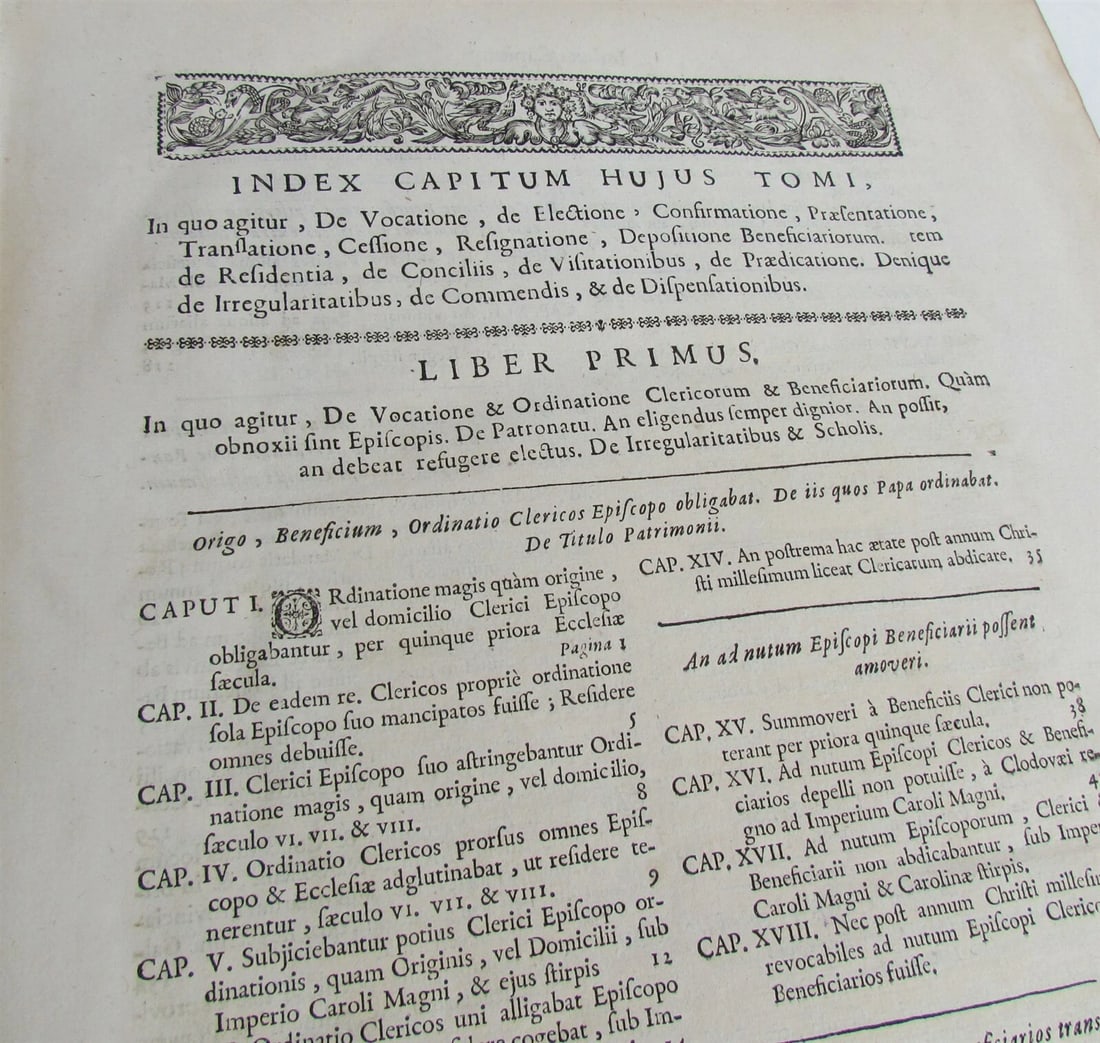 1705 ANTIQUE VELLUM BOUND FOLIO VETUS ET NOVA ECCLESIAE DISCIPLINA - 3