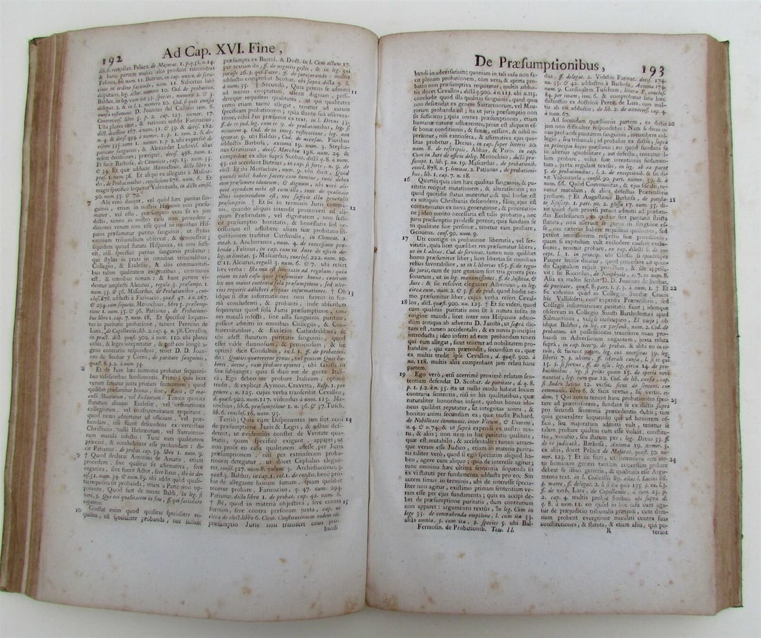 1741 VELLUM BOUND ANTIQUE FOLIO by N. Fermosini HISPANI EPISCOPI - PROBATIONIBUS - 6