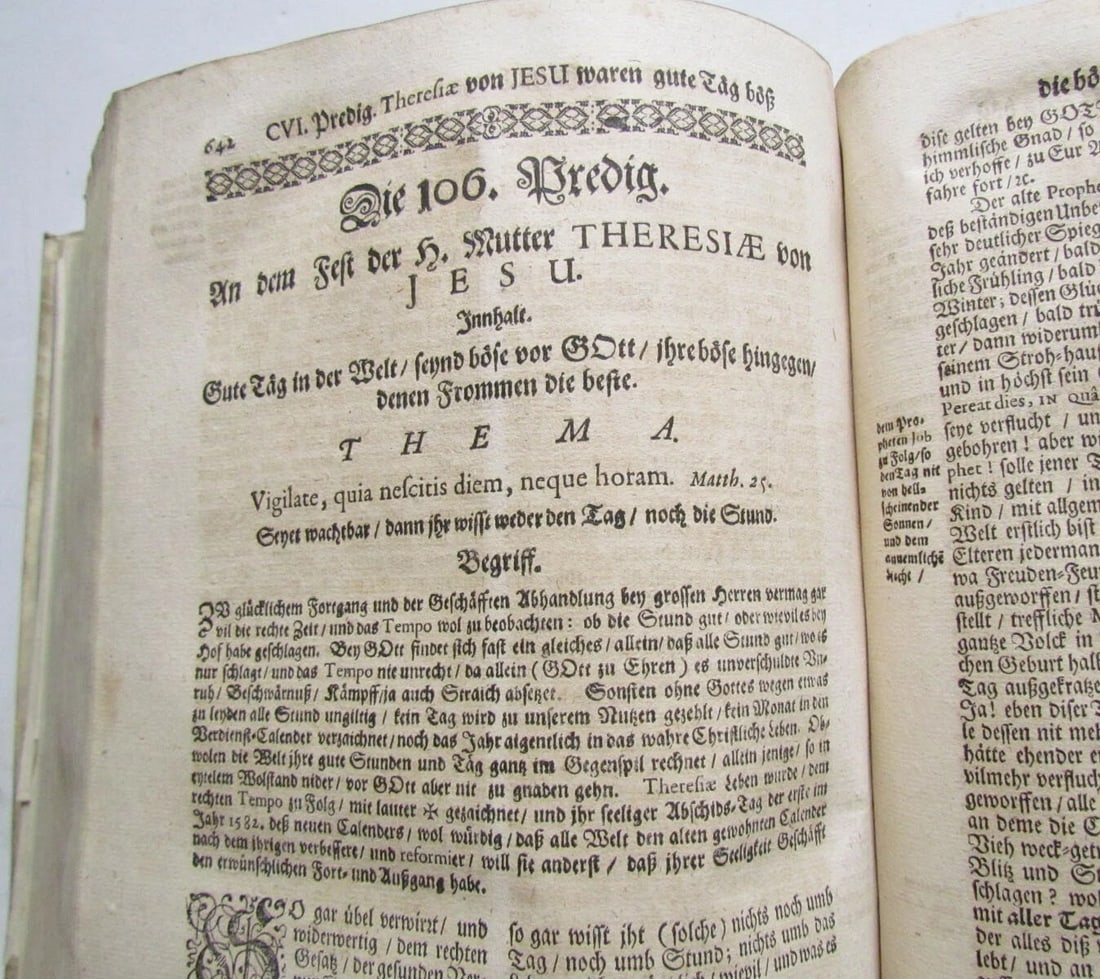 1683 ANTIQUE VELLUM BOUND FOLIO in GERMAN by JESUIT JOANNE BODLER - 10