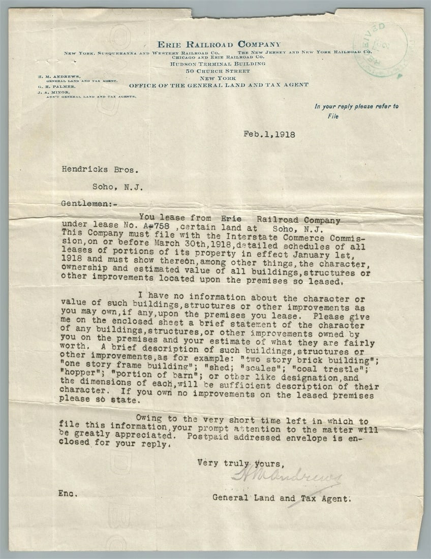 HENDRICKS BROS. MEMORABILIA LOT American Judaica ANTIQUE - 4