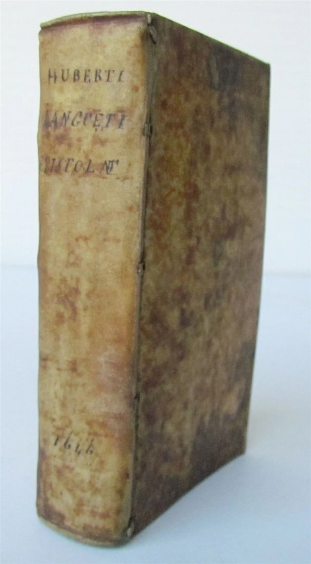 1646 POLITICAL & HISTORICAL WORKS Hubert LANGUET antique VELLUM ELZEVIR PUBL. - 2