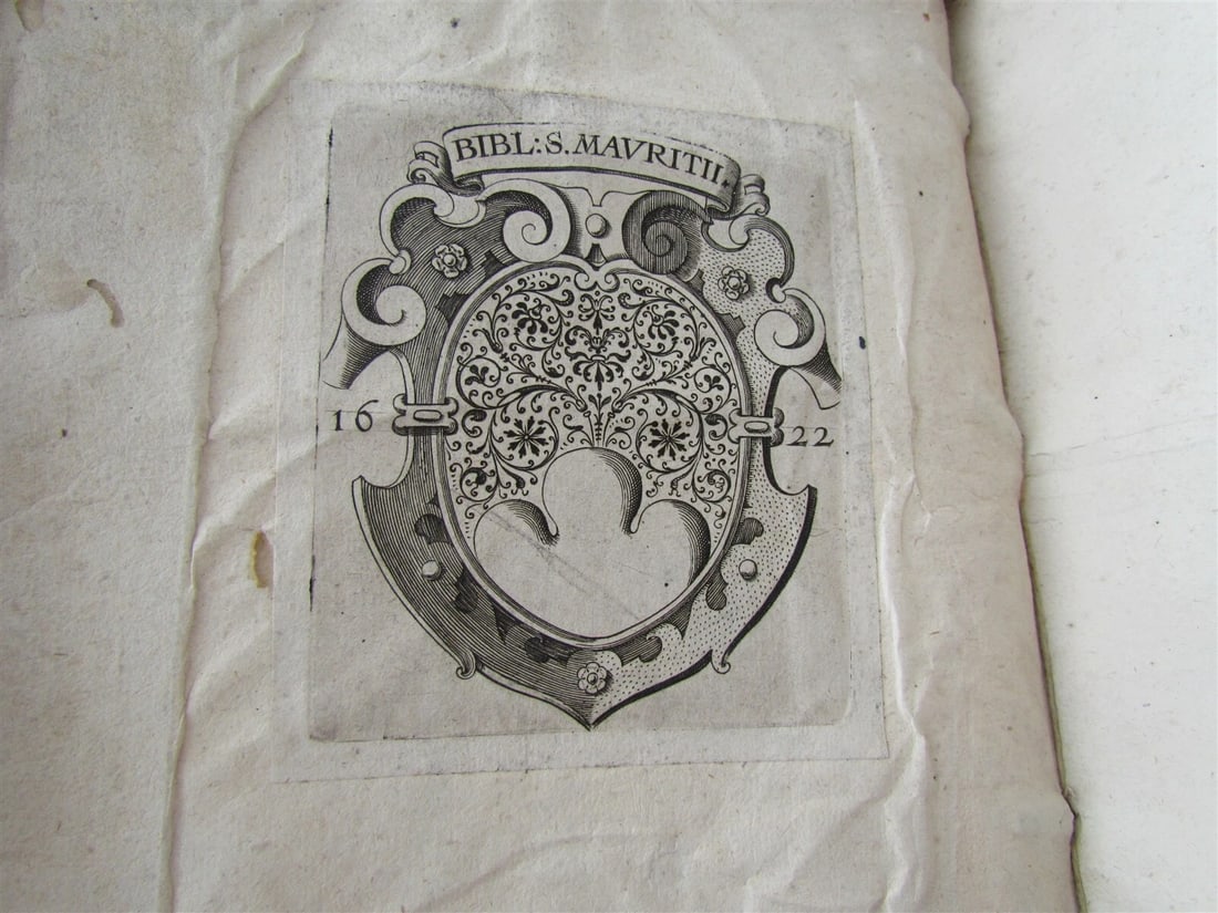 1568 PLANTIN PRESS Apologeticum ad Germanos VELLUM BINDING antique 16th CENTURY - 3