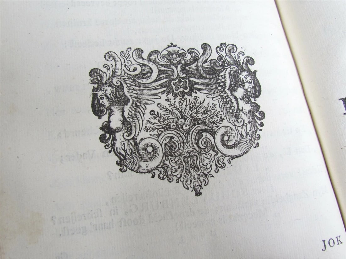 1751 3 VOLUMES VELLUM BOUND in DUTCH P. LANGENDIJK ANTIQUE w/ ENGRAVINGS - 12