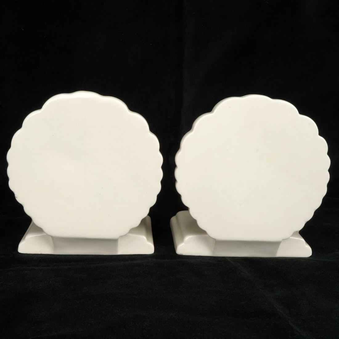 Pair 1930s Czech Erphila Pigeon Bookends - 6