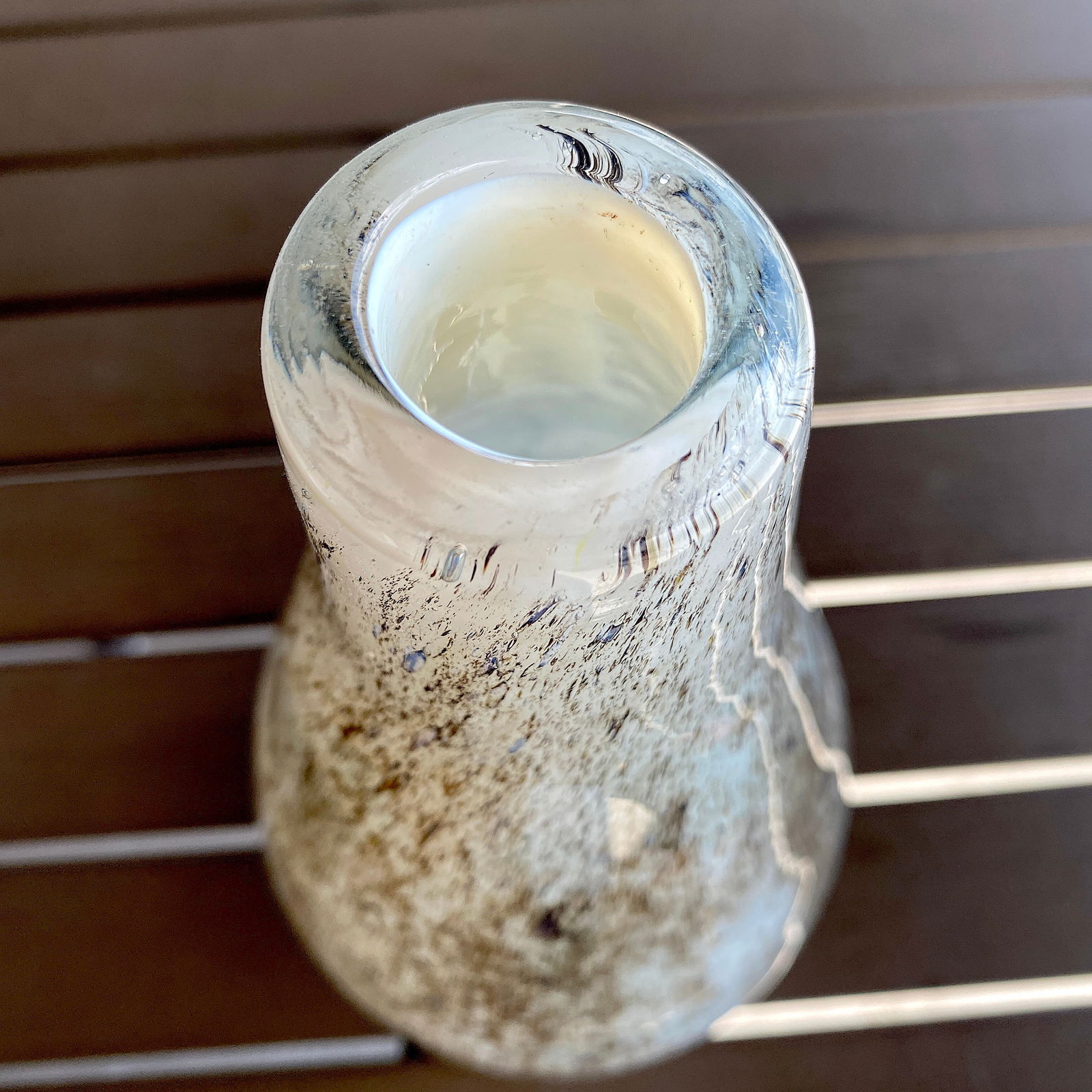 Hand Blown glass vase - 4