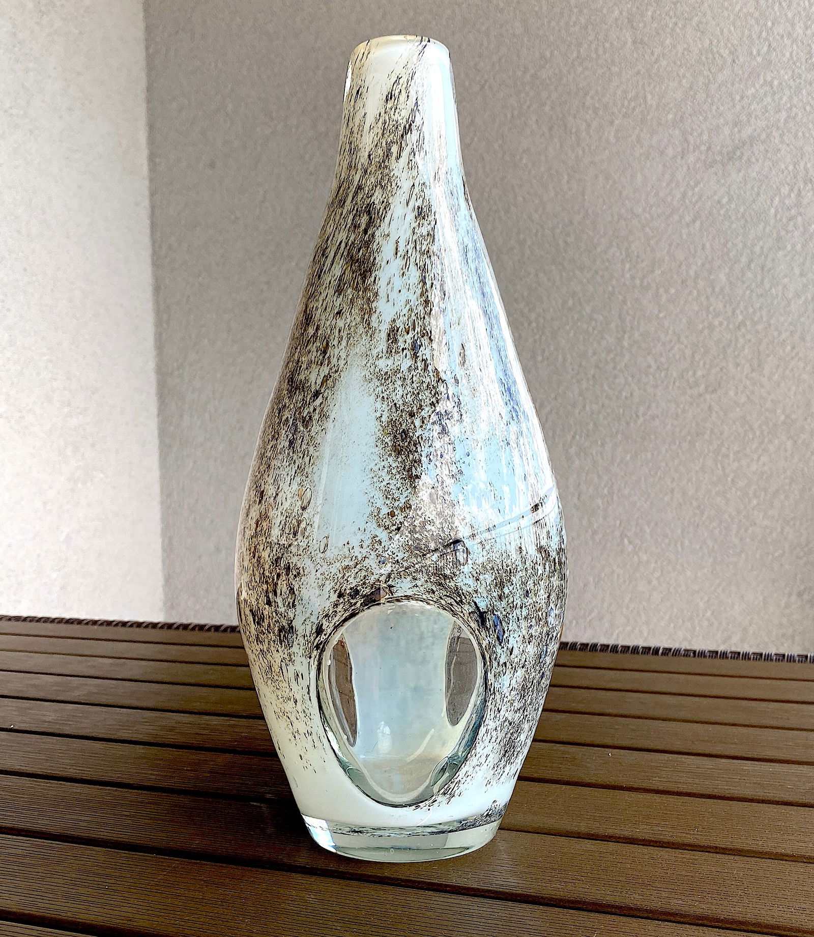 Hand Blown glass vase - 6