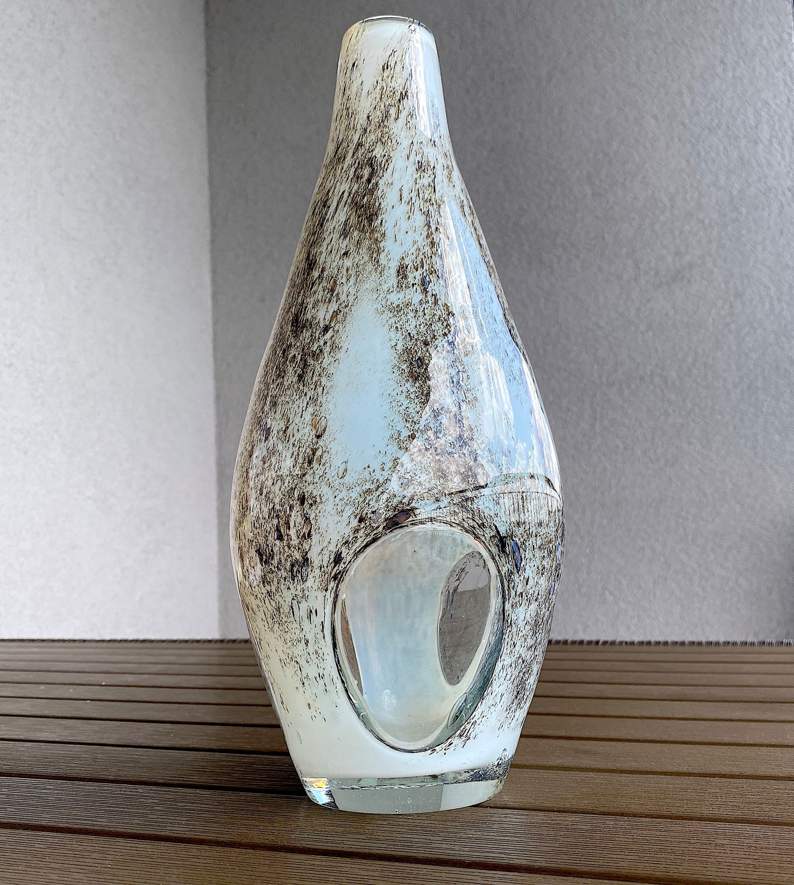 Hand Blown glass vase - 7