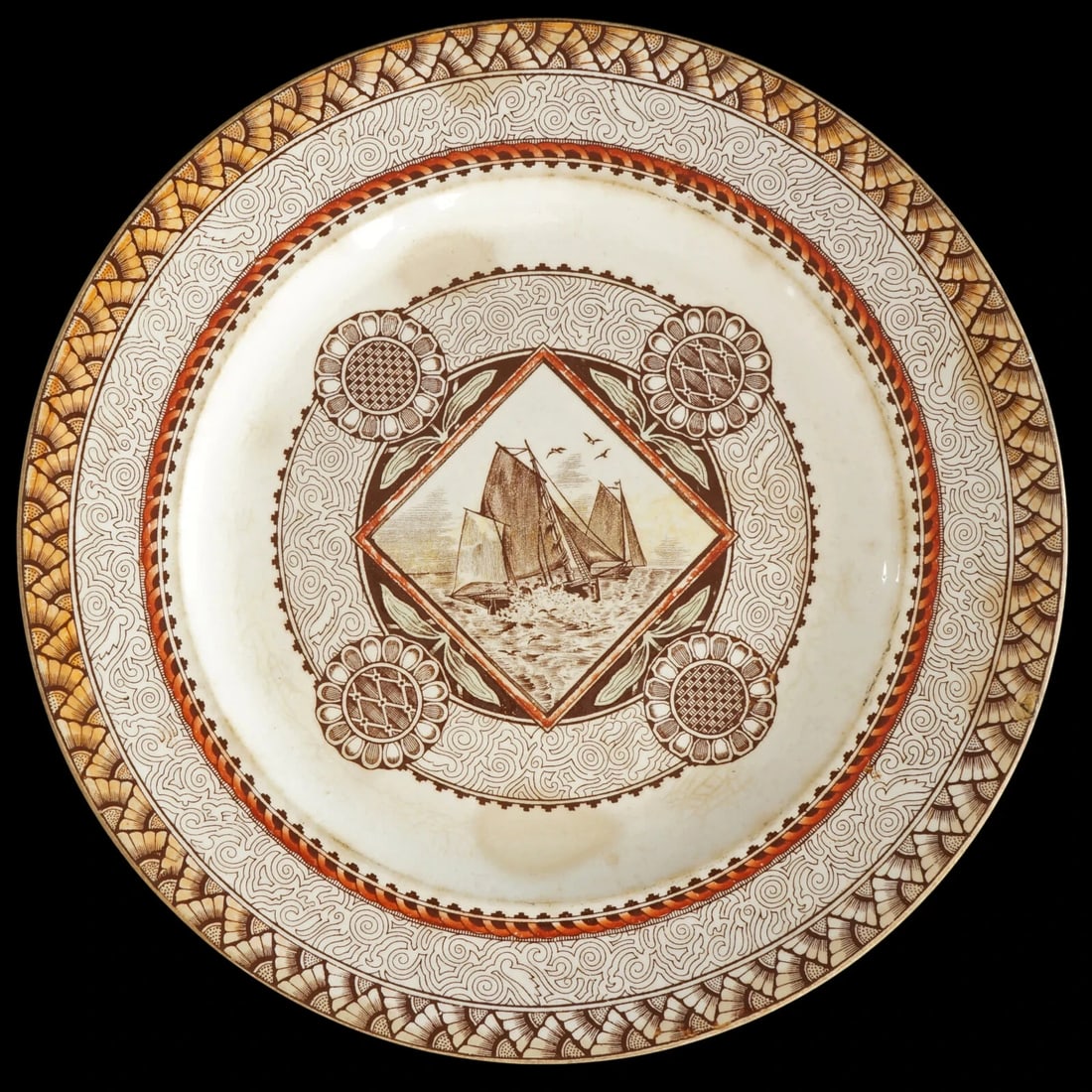 Victorian Aesthetic Movement Plate 19th C - 2
