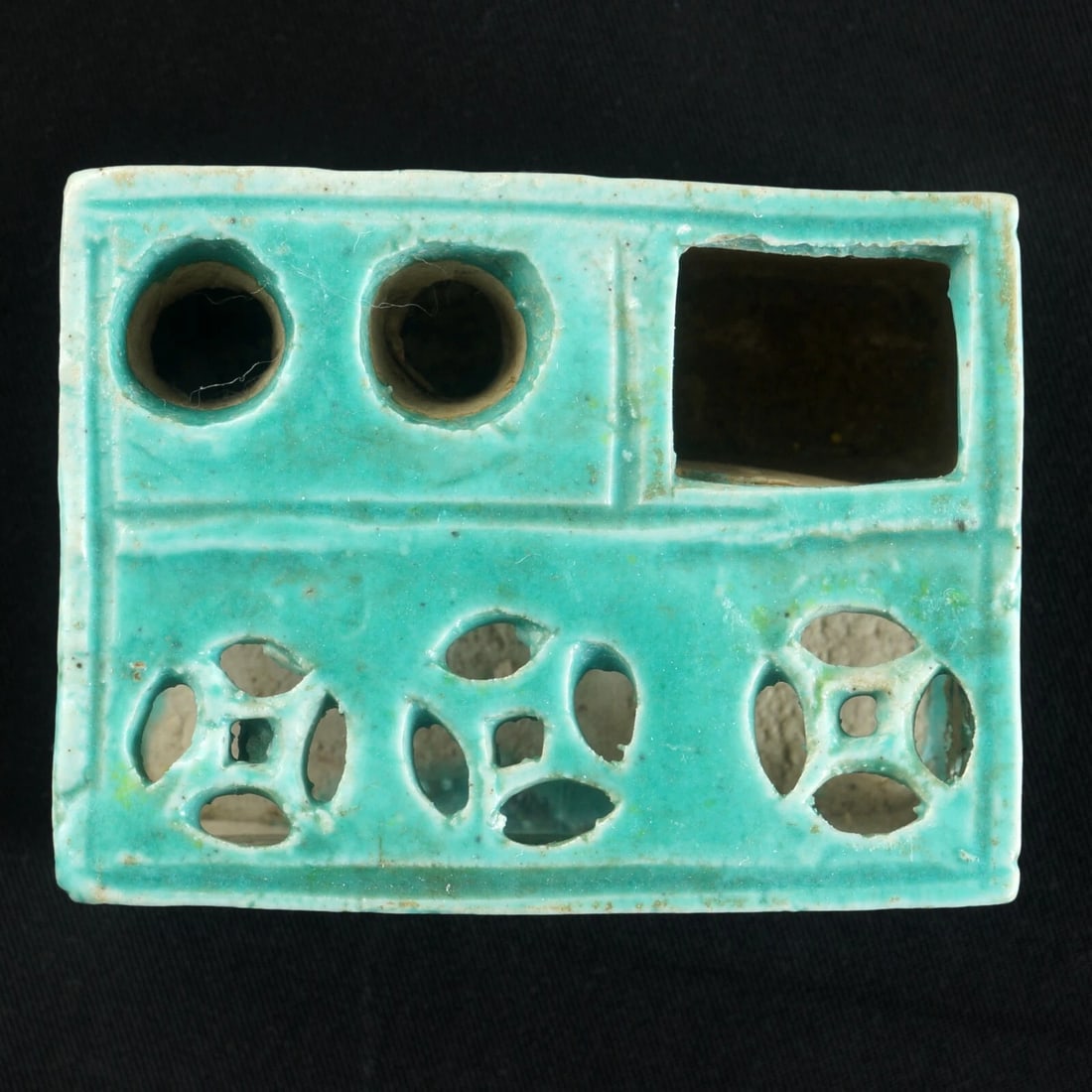 Chinese Scholar's Desk Brush /Holder c 1900 - 5