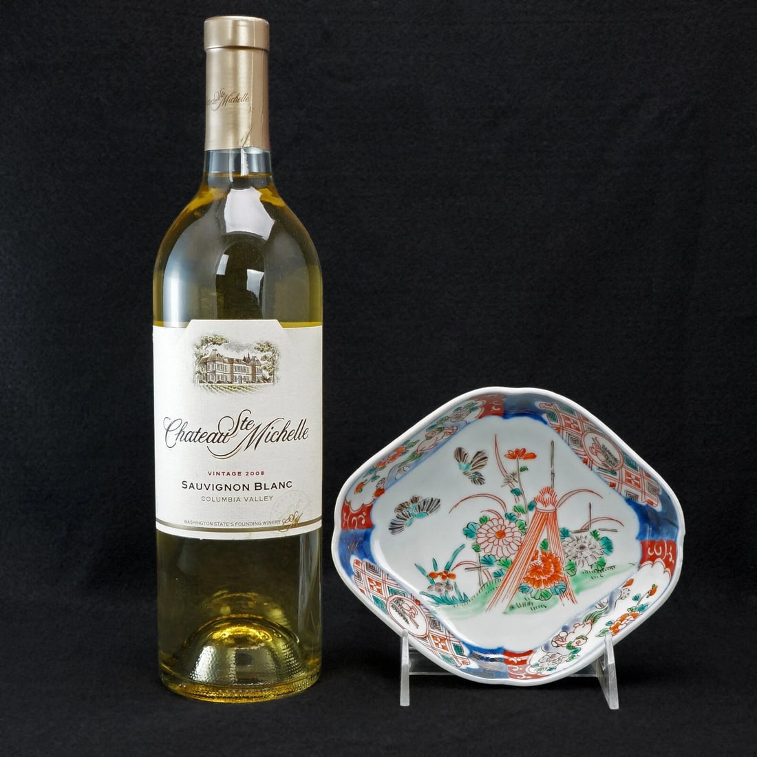 Japanese Imari Diamond Shaped Dish 19th C - 3