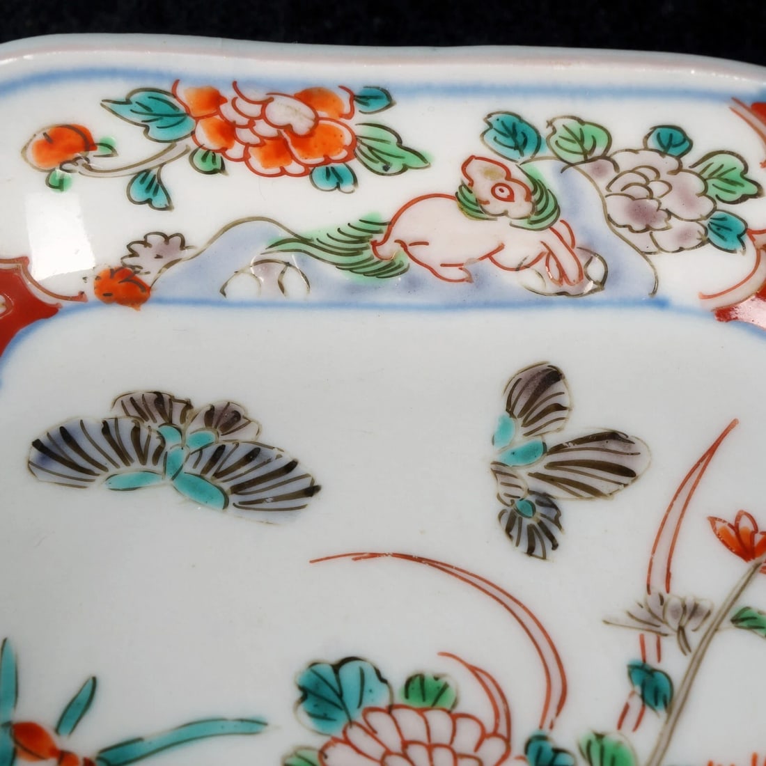 Japanese Imari Diamond Shaped Dish 19th C - 5