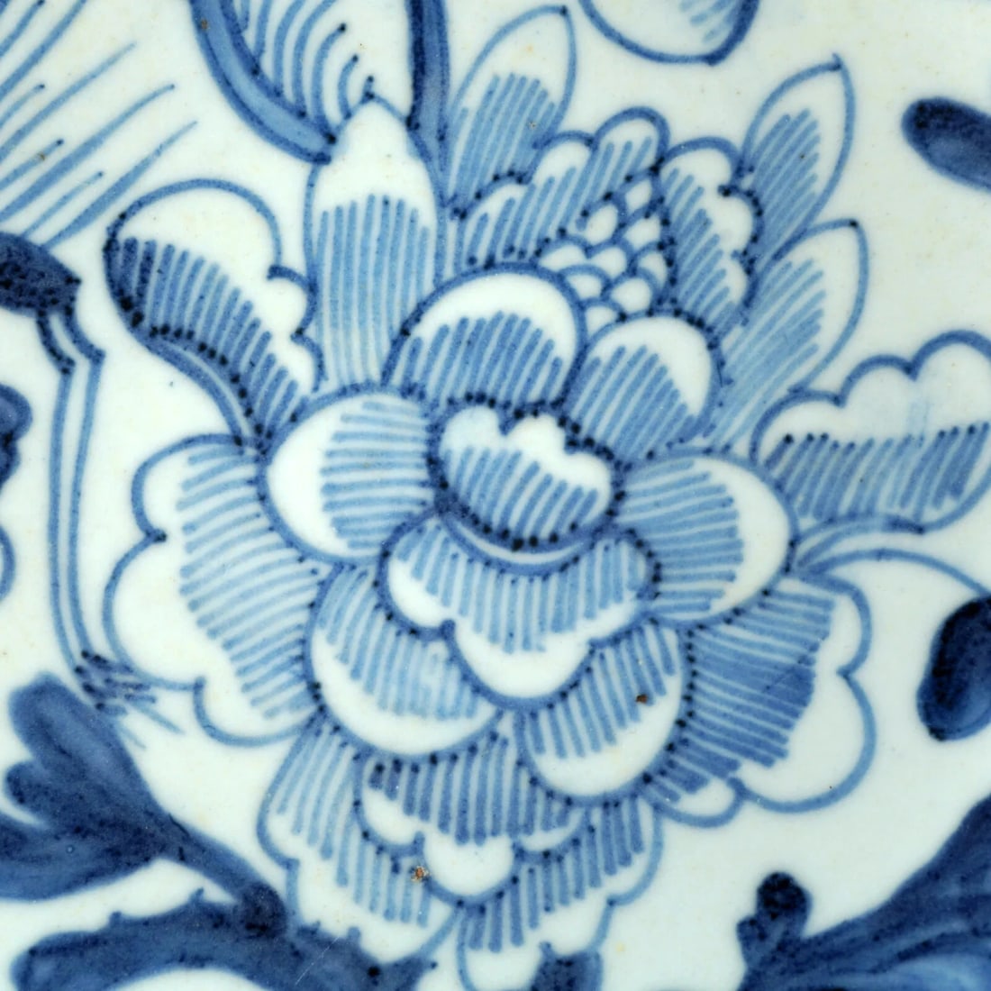 Chinese Qing Phoenix Shallow Bowl 19th C - 5