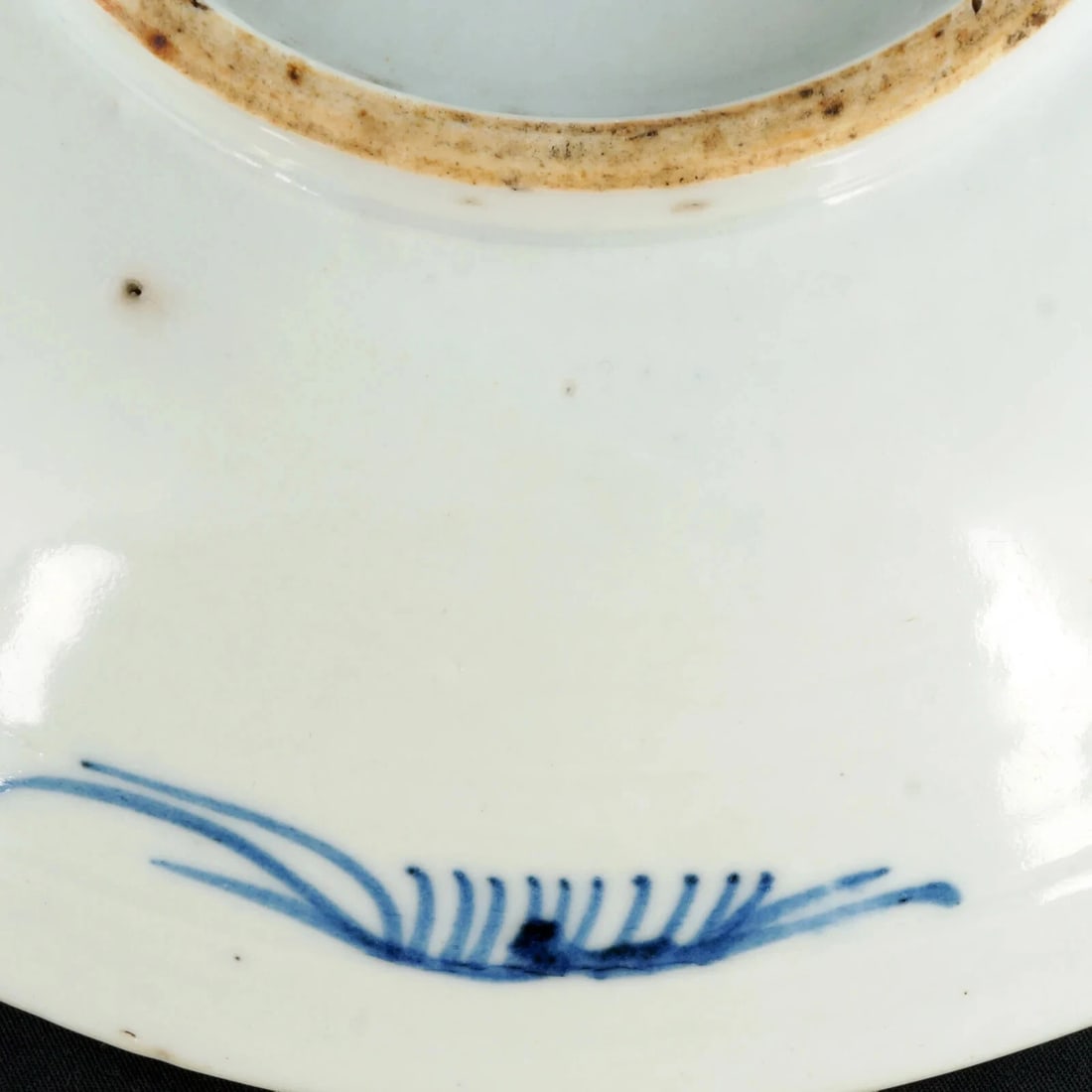 Chinese Qing Phoenix Shallow Bowl 19th C - 8