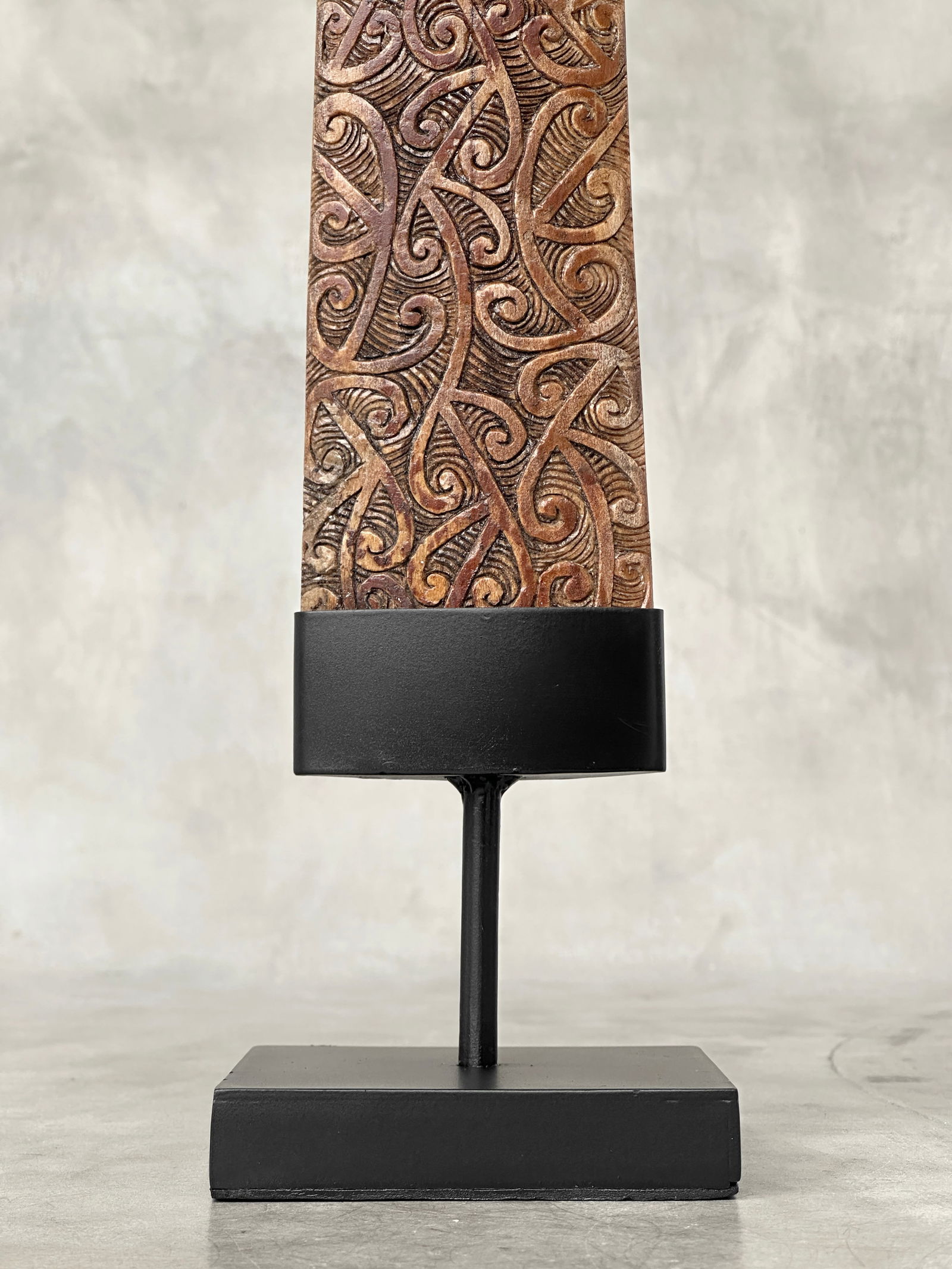 Carved swordfish tusk - Maori Mangapore - 4