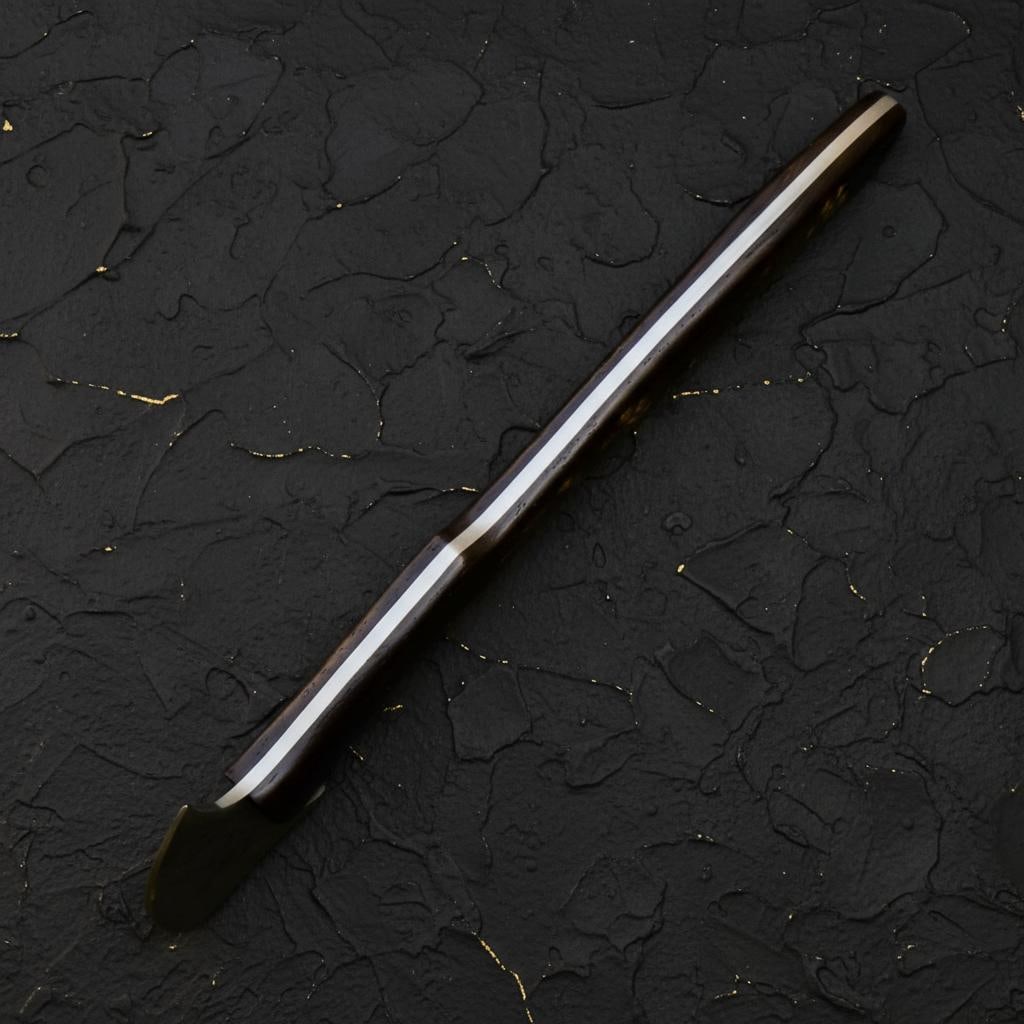 Handmade Bearded Viking Axe, 14" Forged Carbon Steel Throwing Tomahawk Hatchet - 5