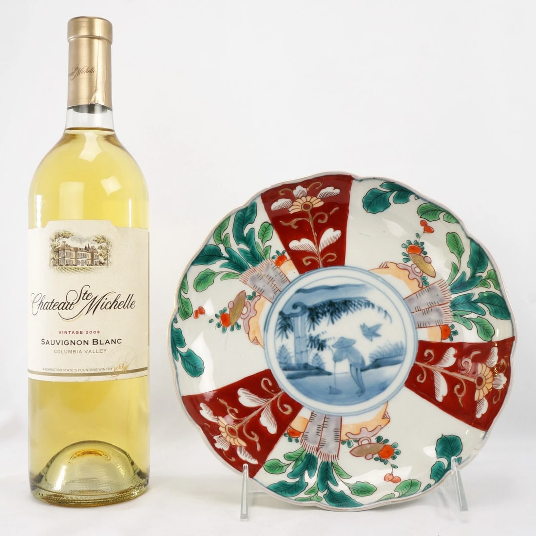 19th C Japanese Imari Deep Plate/Bowl - 3