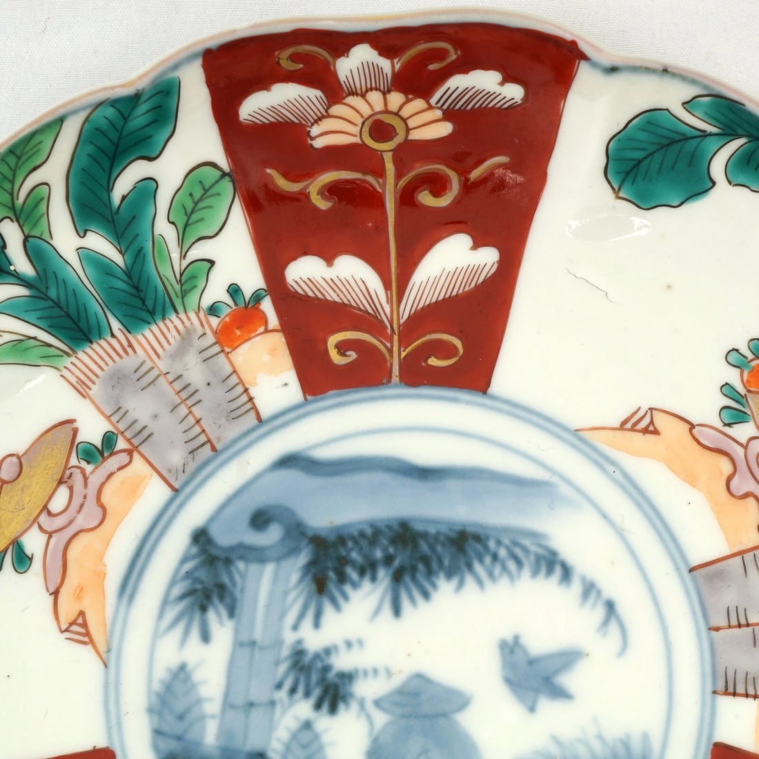 19th C Japanese Imari Deep Plate/Bowl - 6