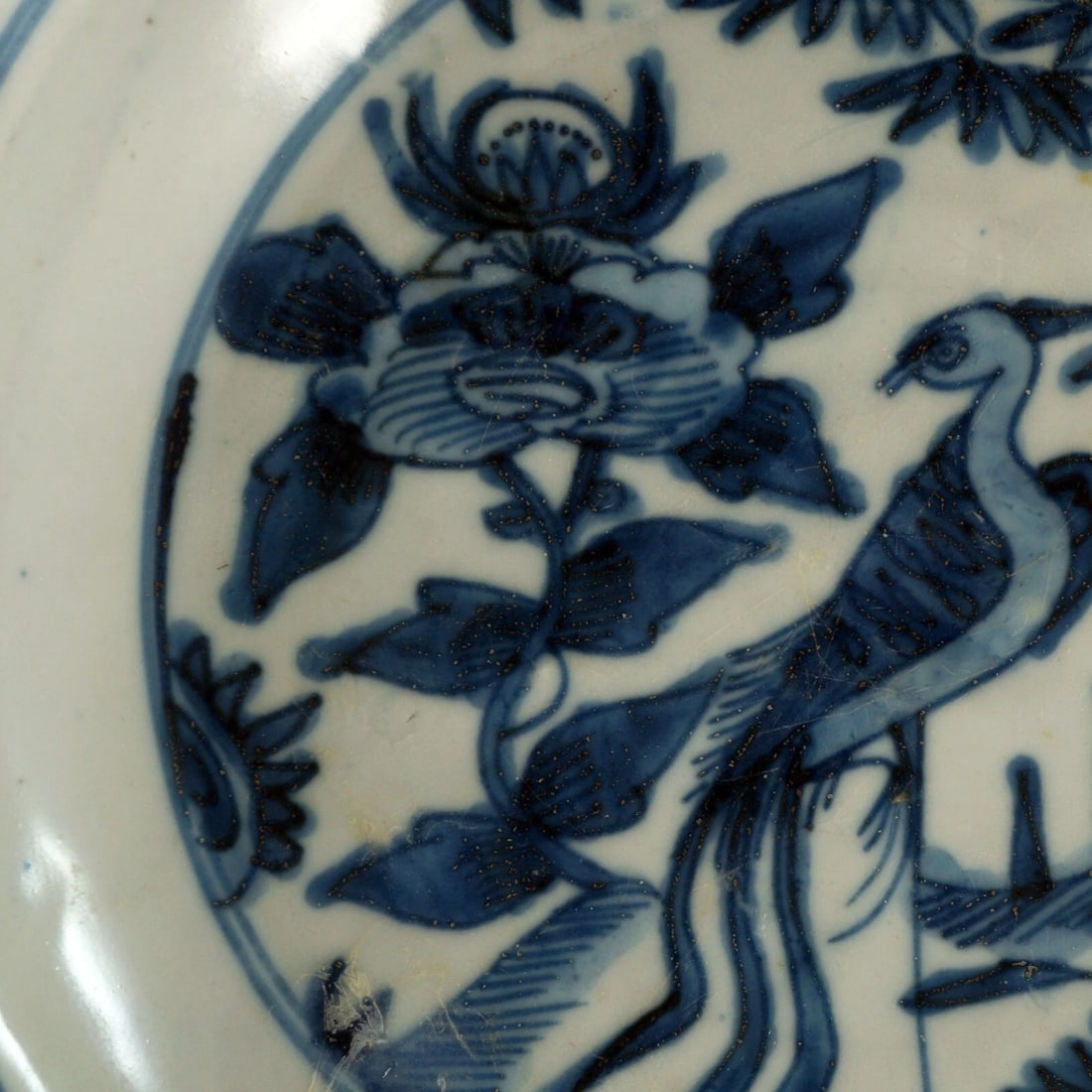 Large Chinese Wanli Ming Phoenix Bowl - 4