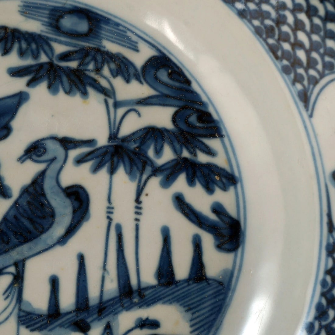 Large Chinese Wanli Ming Phoenix Bowl - 5