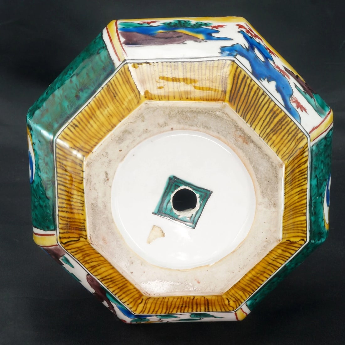 1920s Japanese Kutani Gourd Vase - 12