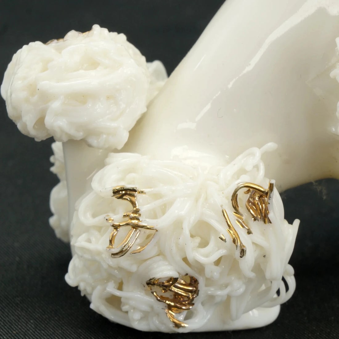 1950s Ceramic Spaghetti Poodle and Pup - 10