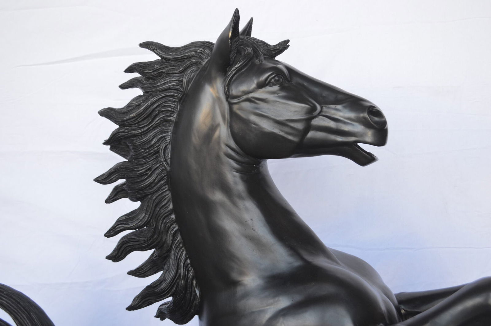 Ferrari Horse Bronze Statue Large - Size: 26"L x 42"W x 61"H. - 11